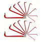2X9Pcs Long Arm Ball End Hex Key Set with CRV Steel for Car and Motorcycle Repair