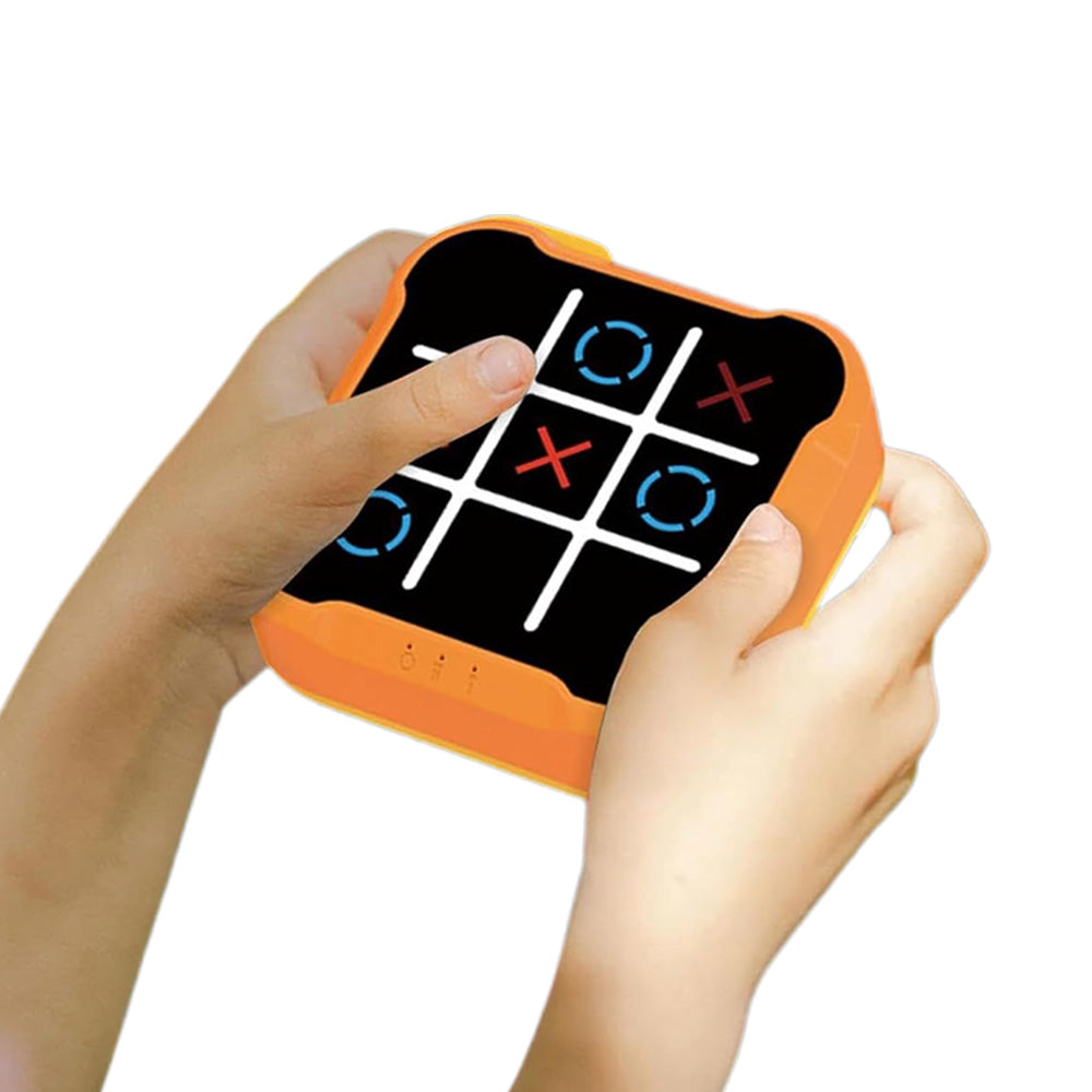 Electronic Tic-Tac Toe Game Handheld Puzzle Game Console