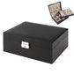 Jewellery Organiser Case Box Holder Storage Earring Ring Display with Lock and Key