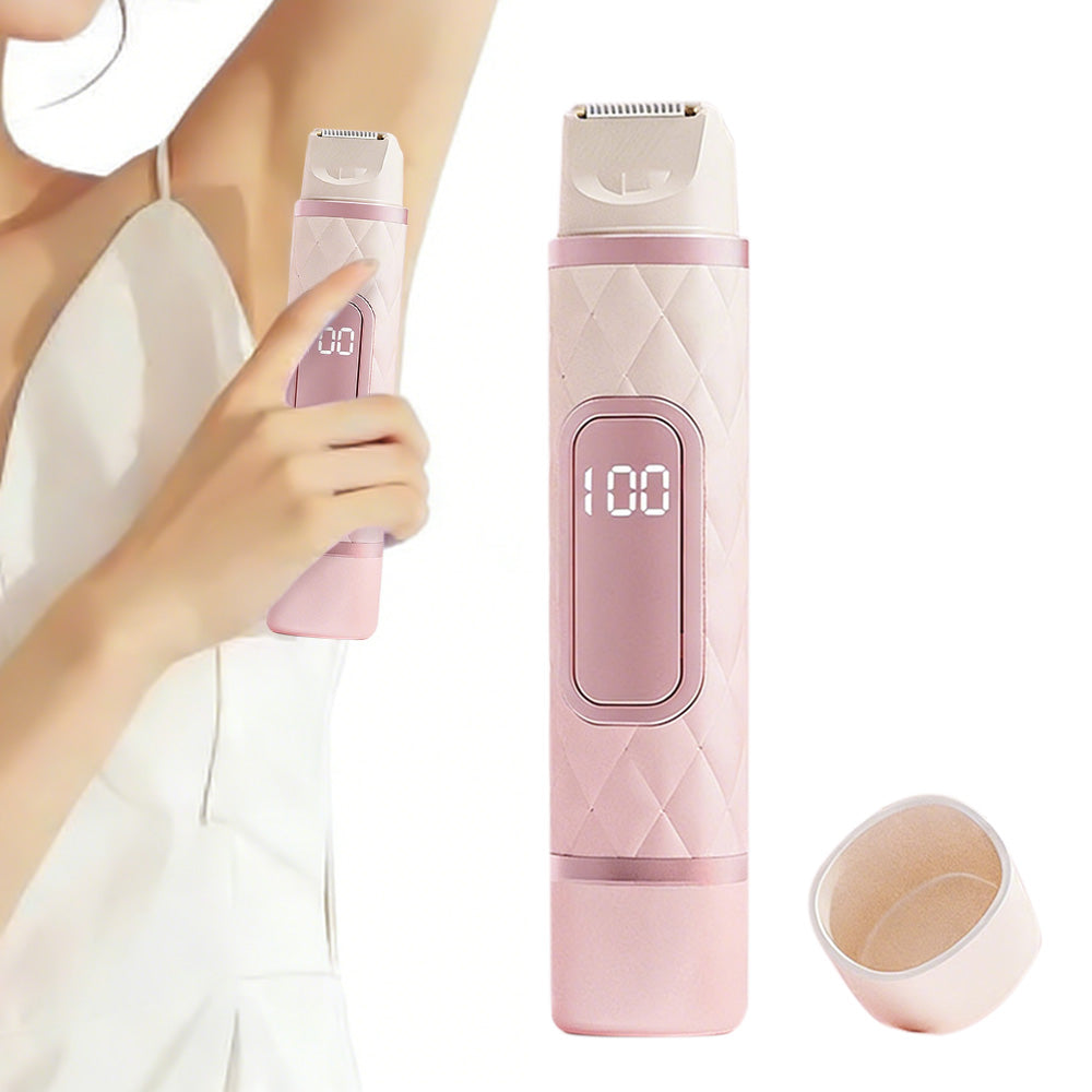 2-in-1 Dual-Head Electric Hair Remover Trimmer for Women
