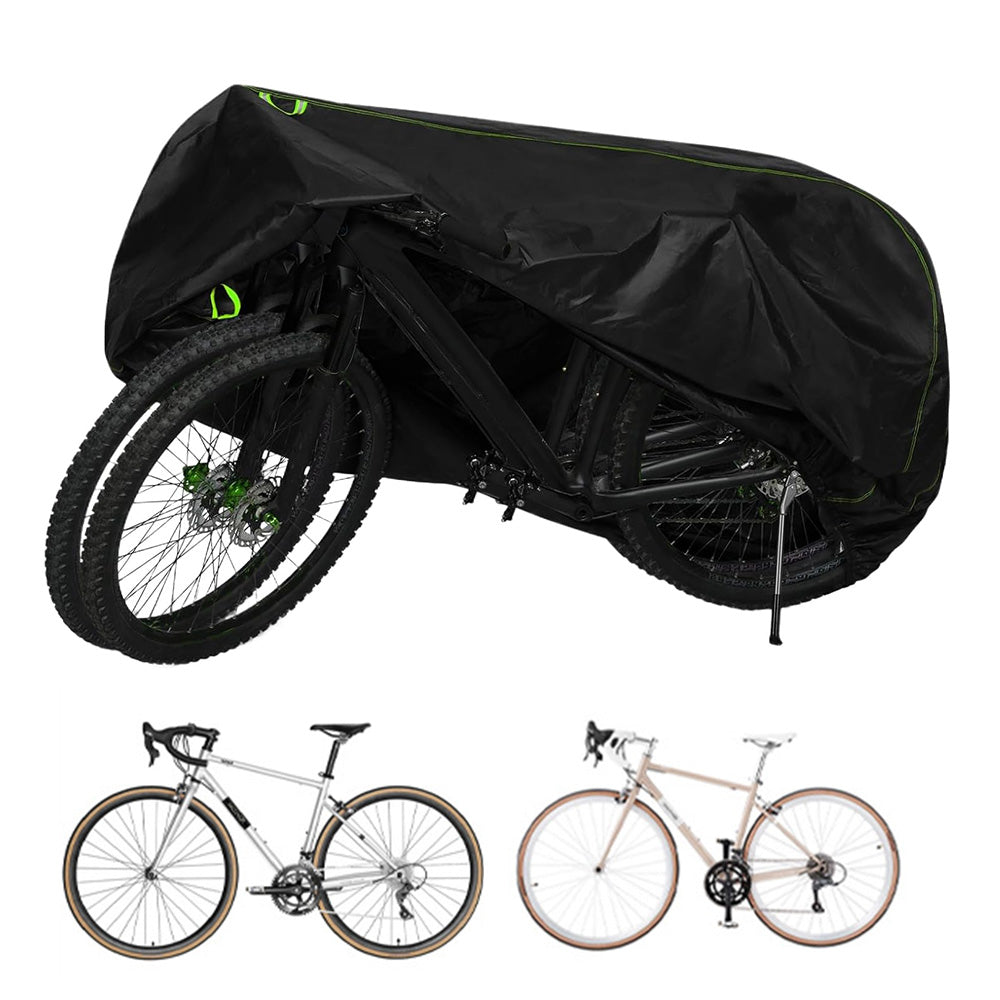 Water Resistance Outdoor Bike Cover for 1 2 Bicycles UV Dust Wind Protection