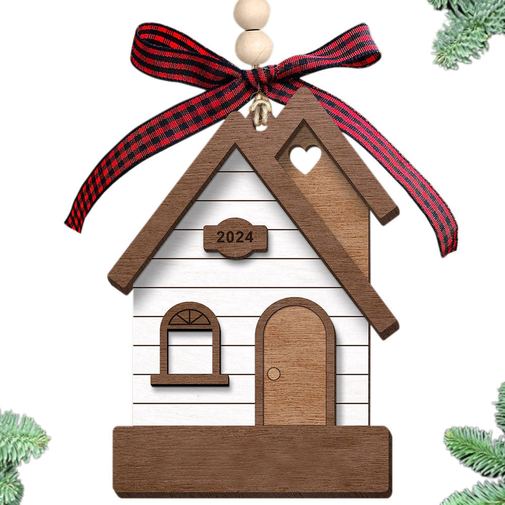 Christmas Home Ornament 2024 New Home New Beginning Housewarming Ornament