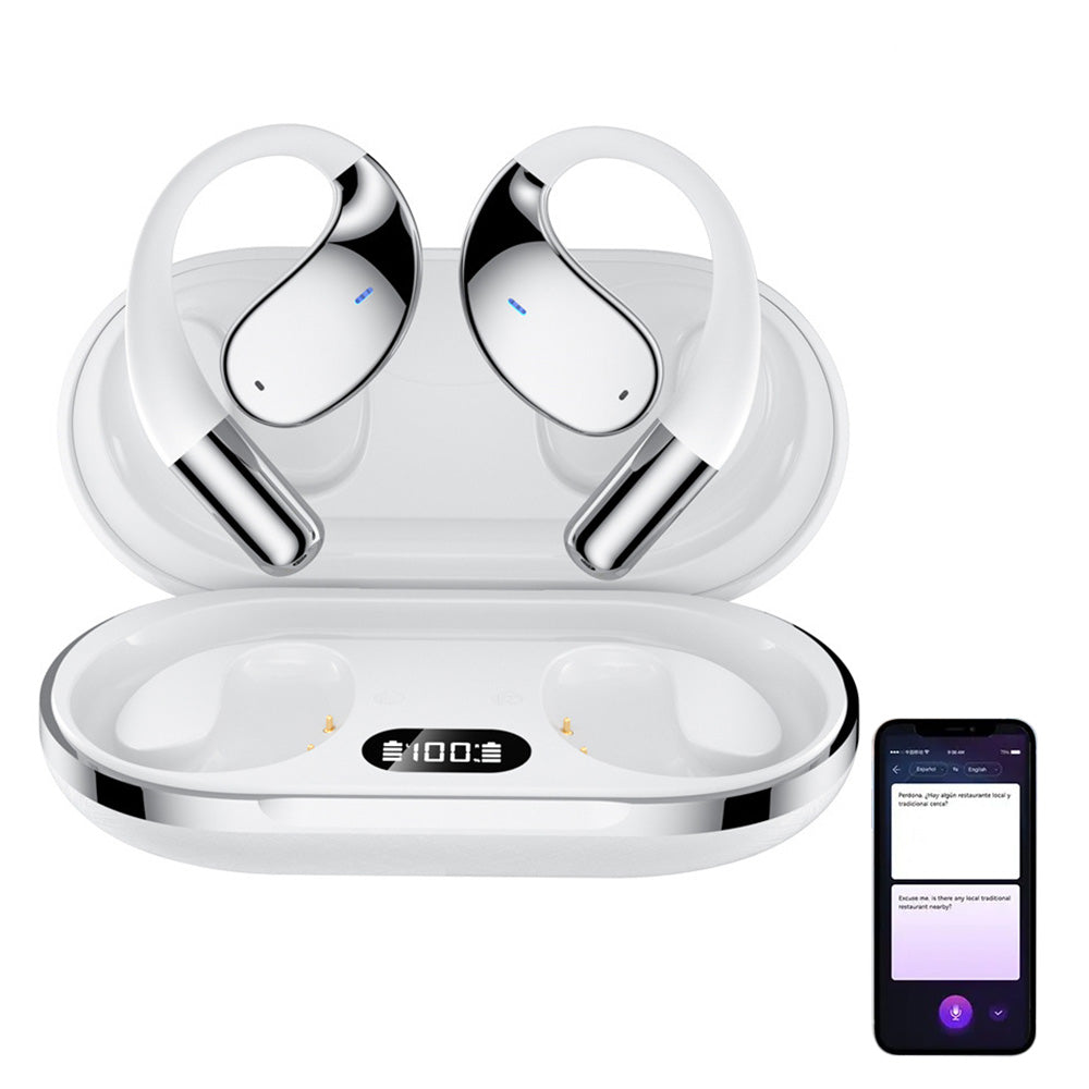 115-Language AI Translator Bluetooth Earbuds with Charging Case