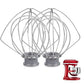2XWire Whip Attachment Replacement for KitchenAid KSM90 K45 KSM150 Mixers