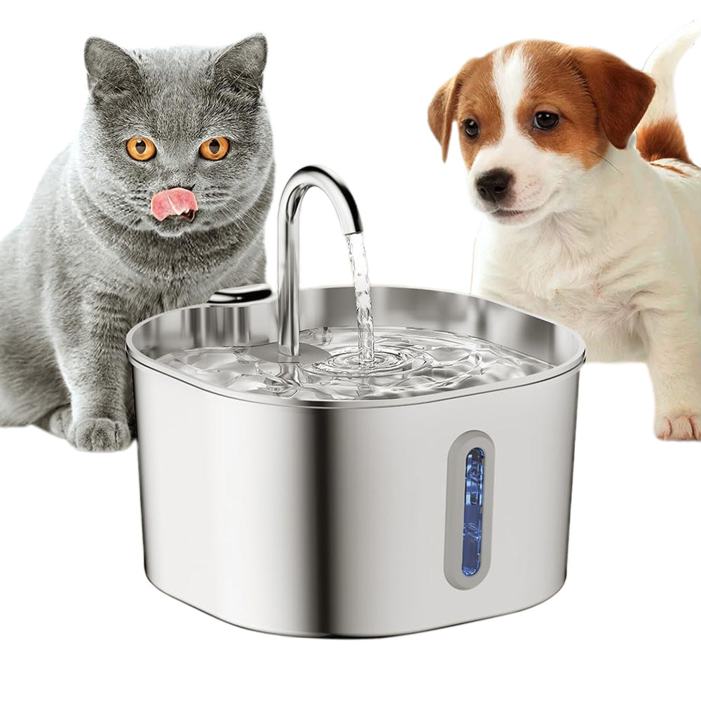 Electronic Automatic Pet Water Fountain USB 2.2L for Cats and Small Animals