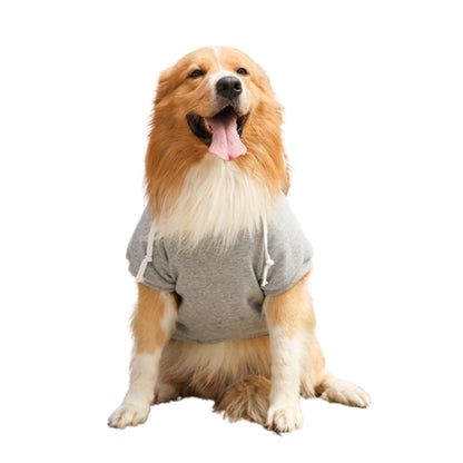 Warm Winter Pet Hoodie with Zipper Pockets