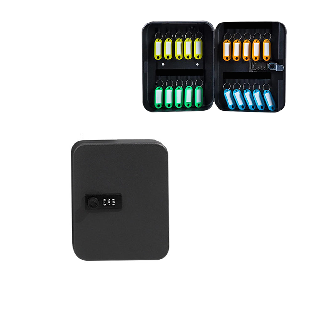 Wall Mount Key Storage Security Combination Lock Cabinet-20 Keys Type