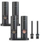 4Pcs Electric Salt And Pepper Grinder Set Automatic Salt Pepper Grinder Mill