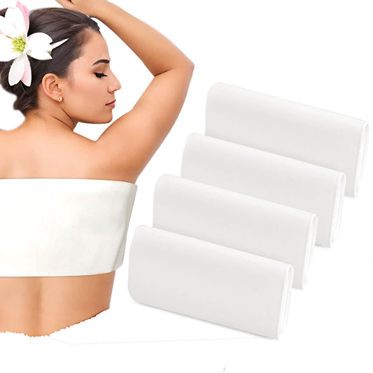4Pcs 40x18CM Reusable Wrap Belts For Castor Oil Pack Wrap For Abdomen