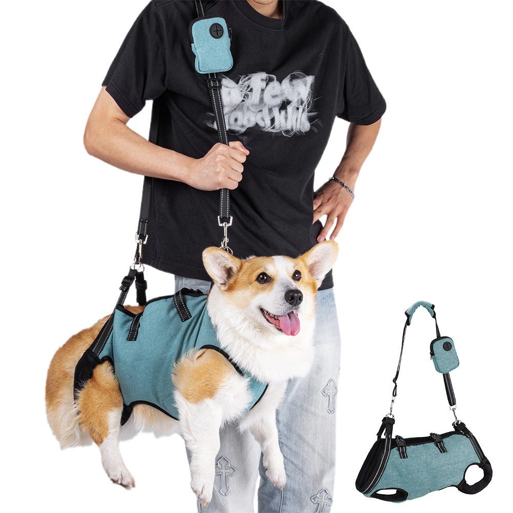 Pet Sling Carrier Bag Dog Puppy Lift Harness Vest Travel Tote Shoulder Bag