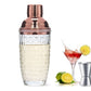 Glass Cocktail Shaker Leakproof Drinks Shaker Ice Shaker Home or Bar Use