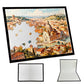 Puzzle Board Portable Felt Puzzle 1000 Pieces Puzzle Storage Organizer