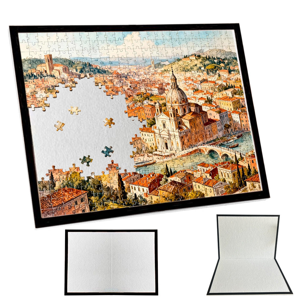 Puzzle Board Portable Felt Puzzle 1000 Pieces Puzzle Storage Organizer