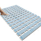 Non Slip Shower Mat with Suction Cups Bath Mat for Bathroom Kitchen Wet Floor