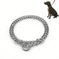 Dog Training Slip Collar Double-Row Chain for Large Dogs