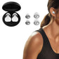 Soft Silicone Noise Reduction Reusable Earplugs for Study Sleep