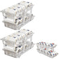 2Pcs Refrigerator Organizer Bin Adjustable Width Soda Can Storage Rack Container Drink Dispenser