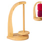 Yarn Holder for Crocheting and Knitting Wooden Yarn Spinner