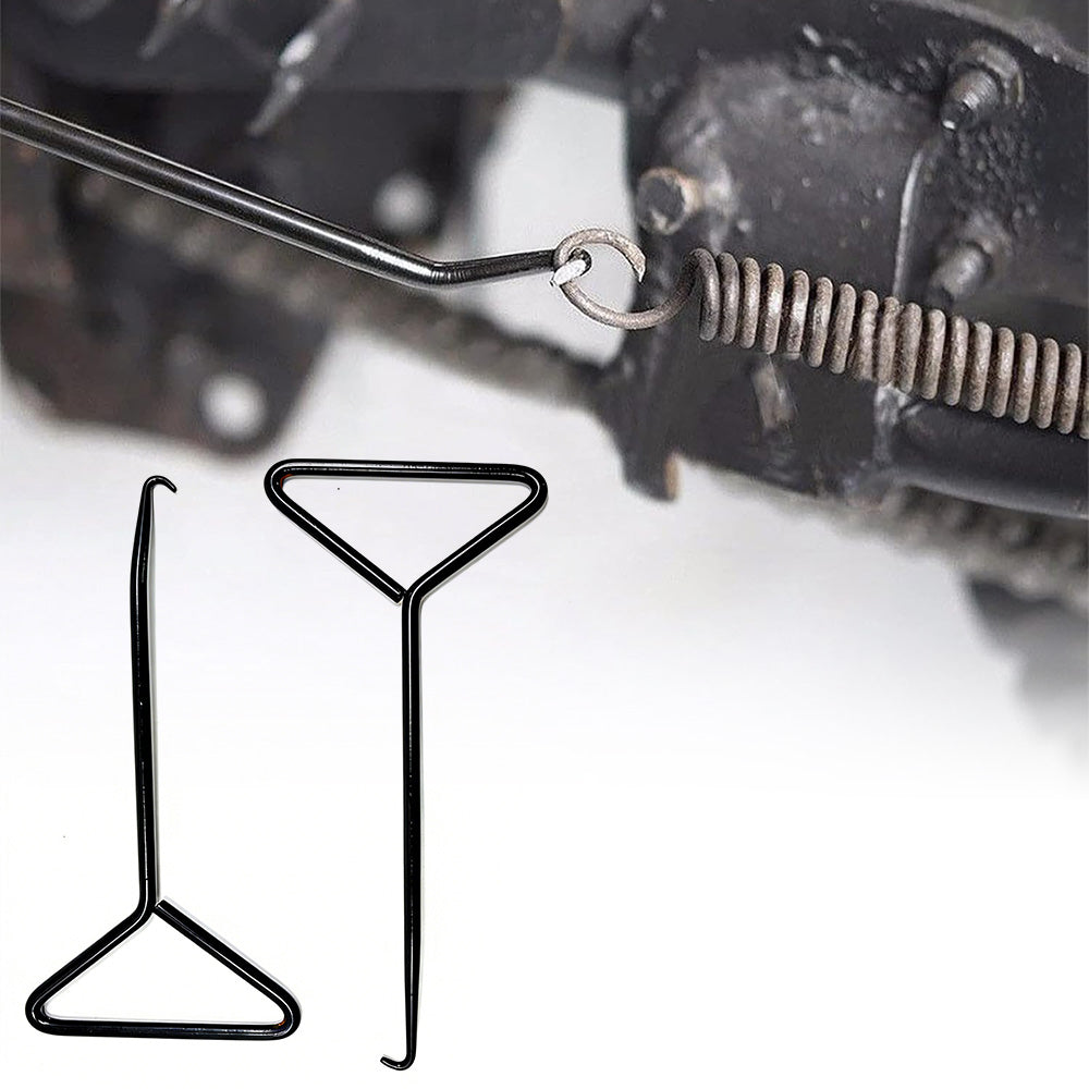 Motorcycle Exhaust Spring Puller Tool T Shaped Handle Pipe Springs Hook