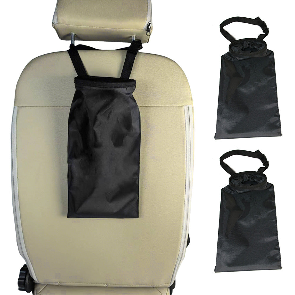 2XReusable Hanging Car Trash Bag Washable