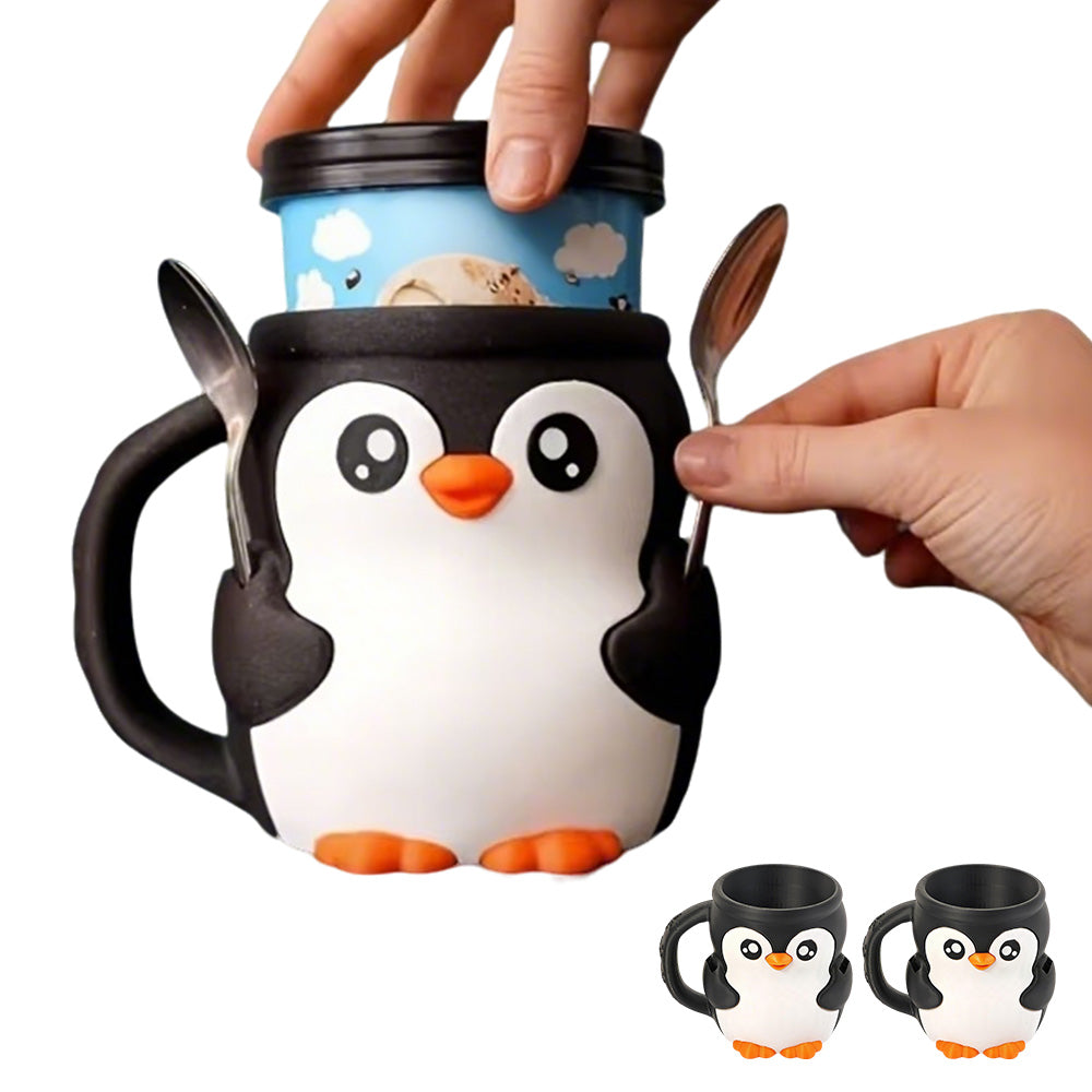 2XIce Cream Pint Holder Reusable Ice Cream Sleeve Fits Standard Pints