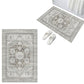 Vintage Design Runner Area Rug Doormat Allover Boho Machine Washable Mat