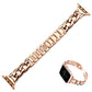 Metal Strap Band for Apple Watch Series 8 7 6 5 4 3 2 1 49mm 46mm 45mm 44mm 42mm-Rose Gold