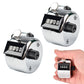 2Pcs 4-Digit Number Clicker Golf Hand Tally Counter