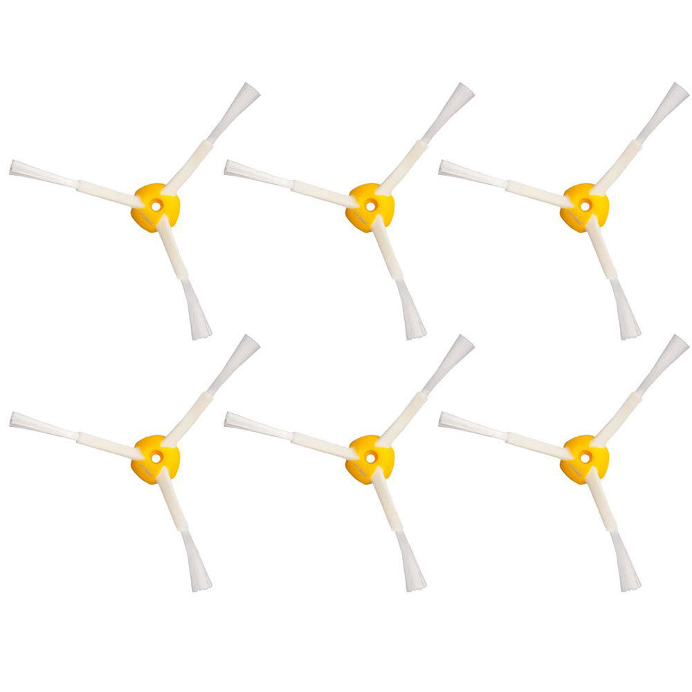 6 Pcs 3-Armed Replacement Side Brushs For iRobot 500 600 700 Series 560 630 650 760 770