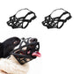 2Pcs Adjustable Pet Dog Anti Bark Mesh Mask