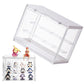 Display Case for Mini Action Figures Dust Proof Collectibles Model Toys