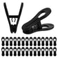 30 Pack Anti Slip Clips for Garments Socks Snacks Hanger Clips for Home