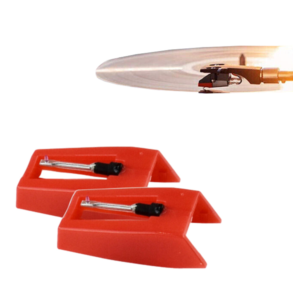 2Pcs Needle Replacement Stylus Needle Record Player Stylus Turntable Replacement