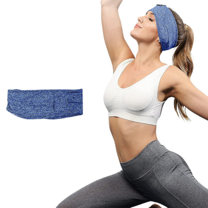 Bluetooth Headband Sleep Headphones for Sport-Blue
