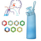 700ML Scent Water Bottle Leak Proof Sport Water Cup with 7 Fragrance Rings