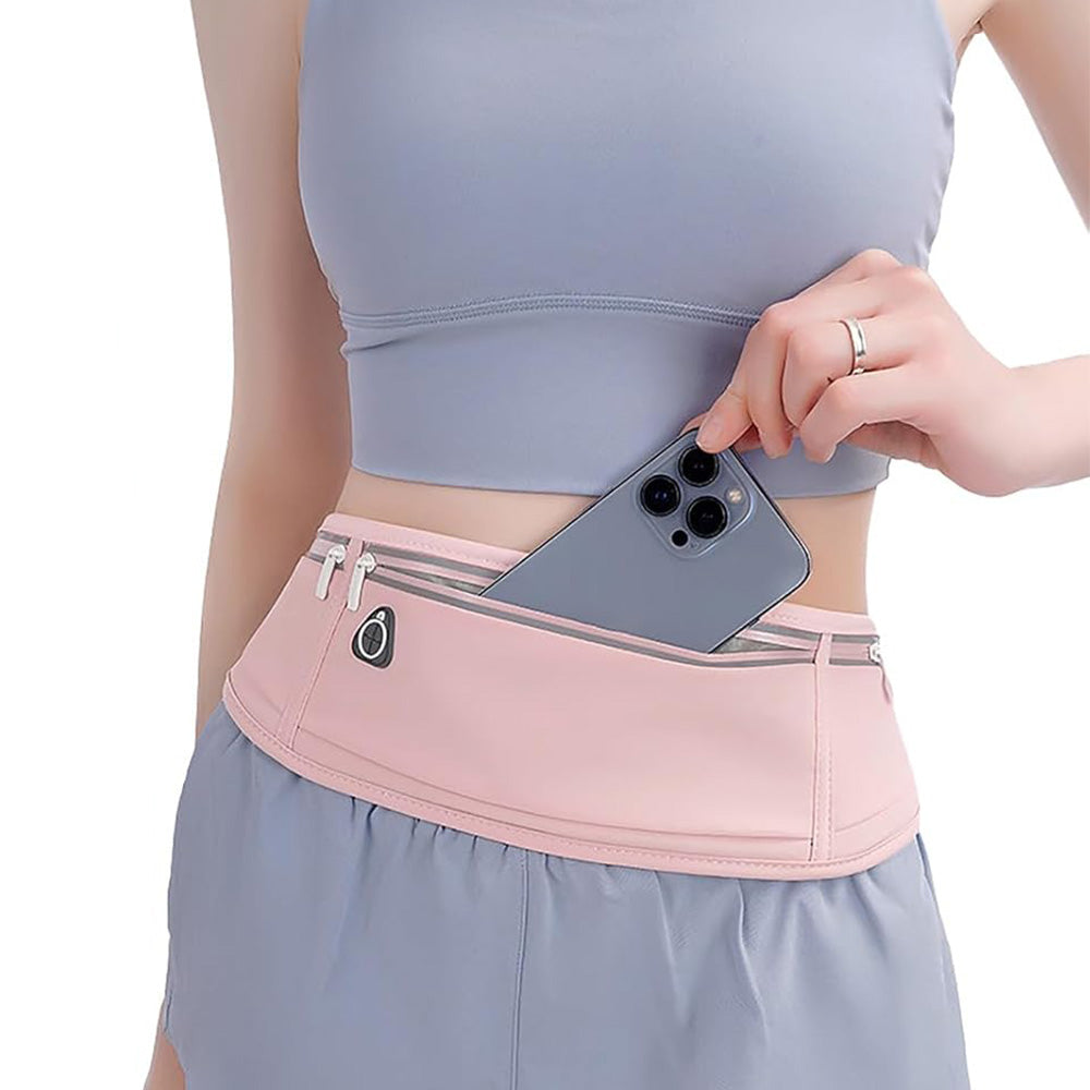 Running Belt Waist Pack Ultra Light Fitness Belt Water Resistant Waist Bag