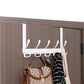 Stainless Steel Over The Door Hooks Durable Door Hangers for Kitchen Bathroom Bedroom