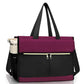 Lunch Tote Bag With Insulated Lunch Box Compartment For Travel And Leisure