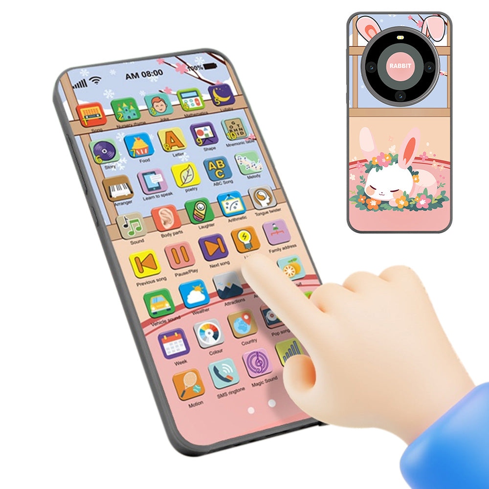 Learning Phone Toy with Over 10000 Educational Contents Touch Screen Early Education Gift
