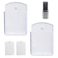 Two Piece Wall Mounted Remote Holder Set
