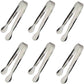6PCS Ice Tongs Mini Sugar Tongs Stainless Steel Kitchen Utensils Set