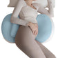 Portable Pregnancy Pillow W Shaped Maternity Support For Side Sleepers