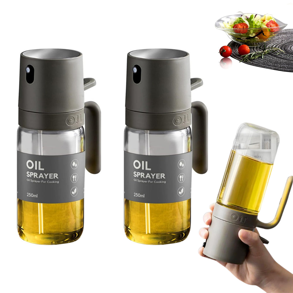 2Pcs Olive Oil Sprayer Bottle for Kitchen