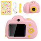 Mini Digital Camera for Kids IPS Screen Cartoon Frames Camera Toy Fun Digital Camera for Kidren