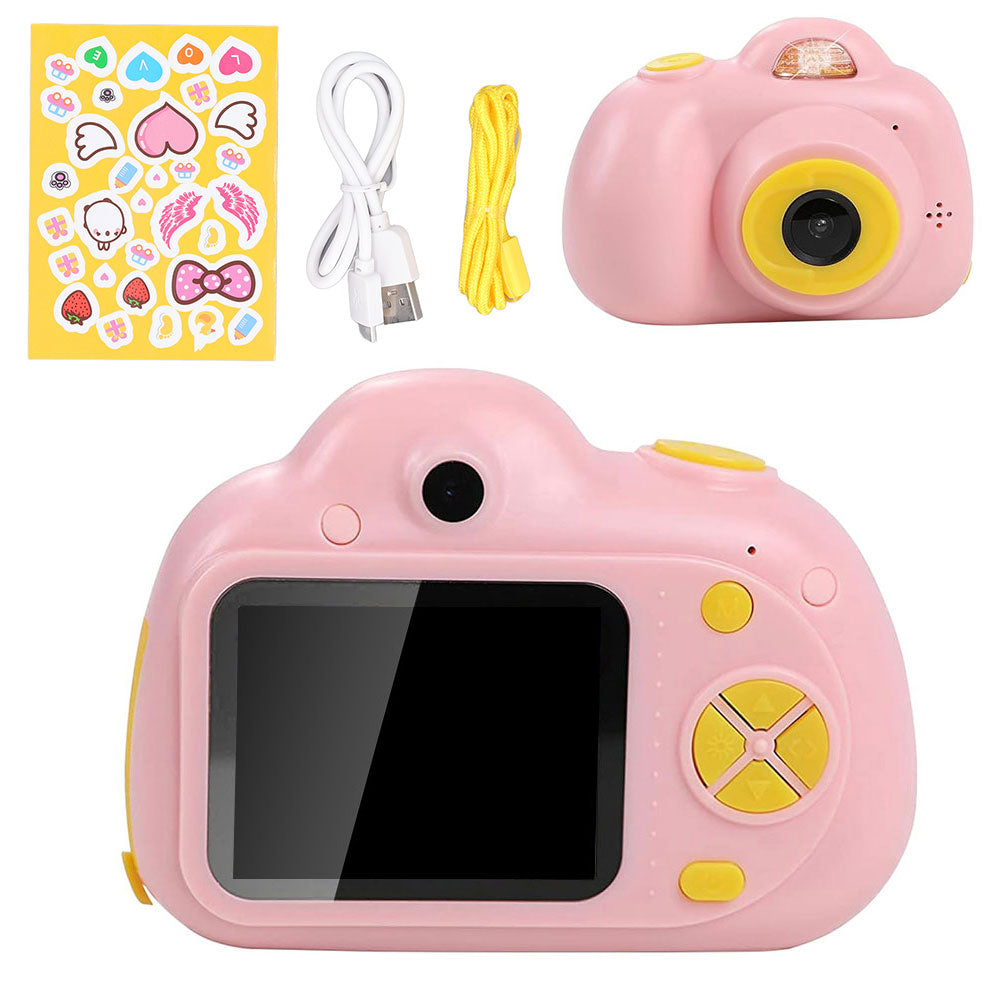Mini Digital Camera for Kids IPS Screen Cartoon Frames Camera Toy Fun Digital Camera for Kidren