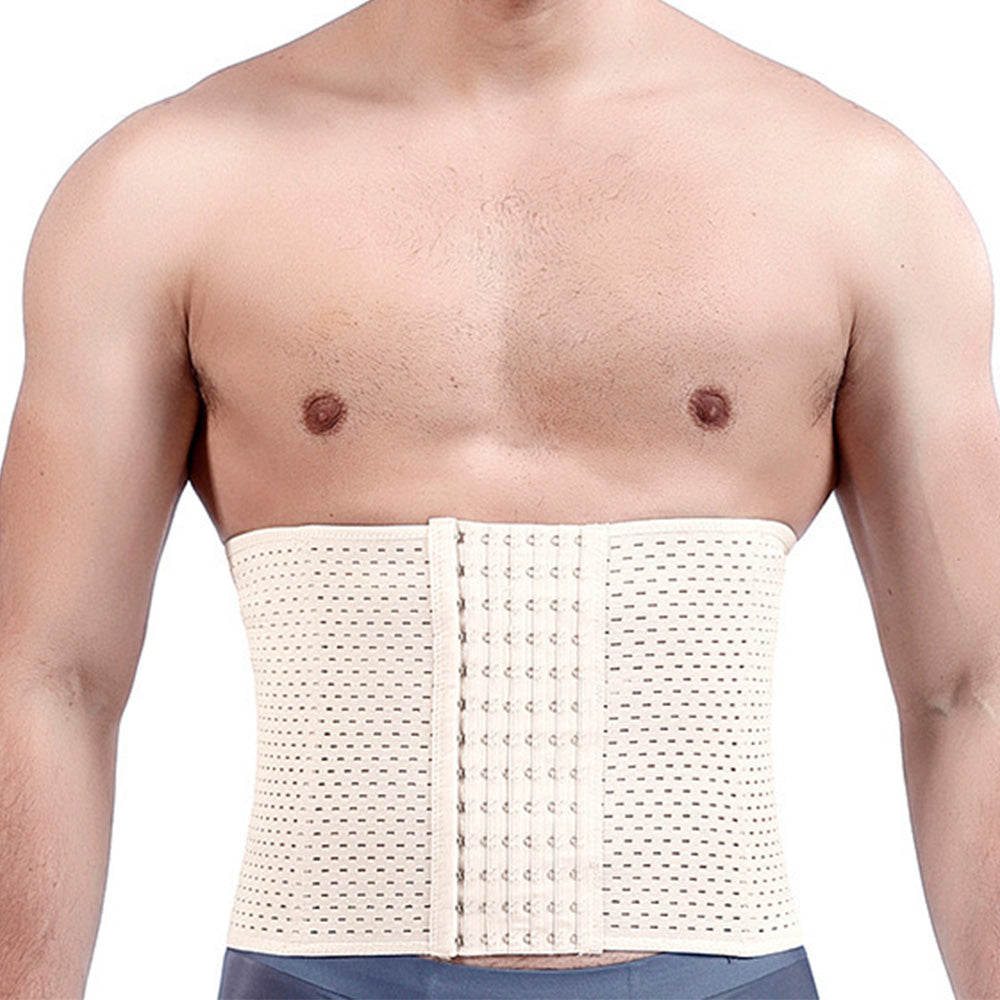 Waist Trainer For Men Waist Trimmer Tummy Shapewear Slimming Girdle Back Support