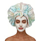 Satin Bonnet for Sleeping Double Layer Sleep Hair Bonnets Caps for Curly Braid Hair