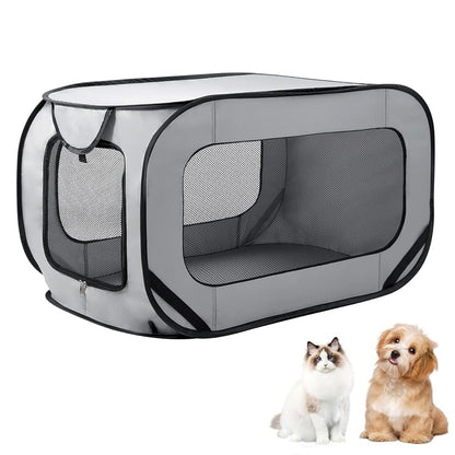 Portable Large Dog Bed Foldable Pet Kennel Pop Up Dog Kennel