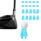 Reusable Plastic Golf Tees Lightweight for Indoor and Outdoor Golf Practice