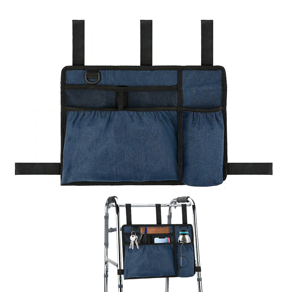 Premium Walker Storage Bag with Multiple Pockets